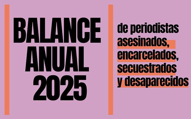 Balance de 2025 de Reporteros Sin Fronteras